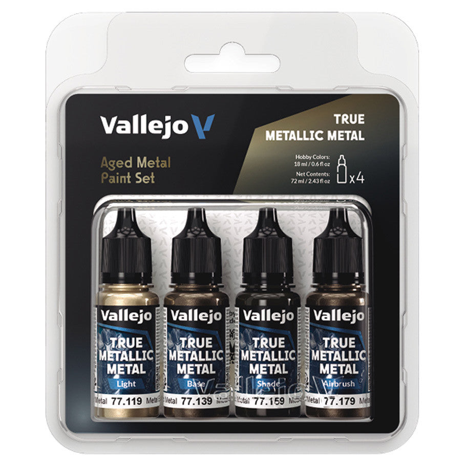 True Metallic Metal: Aged Metal Color Set (4)