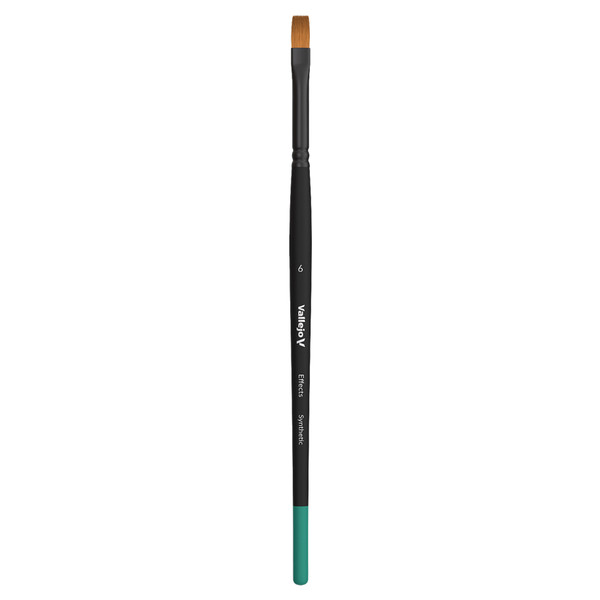 Effects Brush: Flat Rectangular Synthetic No. 6 – Cats In Hat Inc.
