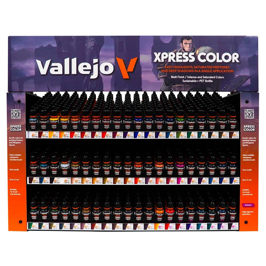 Display Rack: Xpress Colors Complete Range Countertop