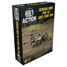 Bolt Action: German Pak 40 Anti-Tank Gun (Plastic)