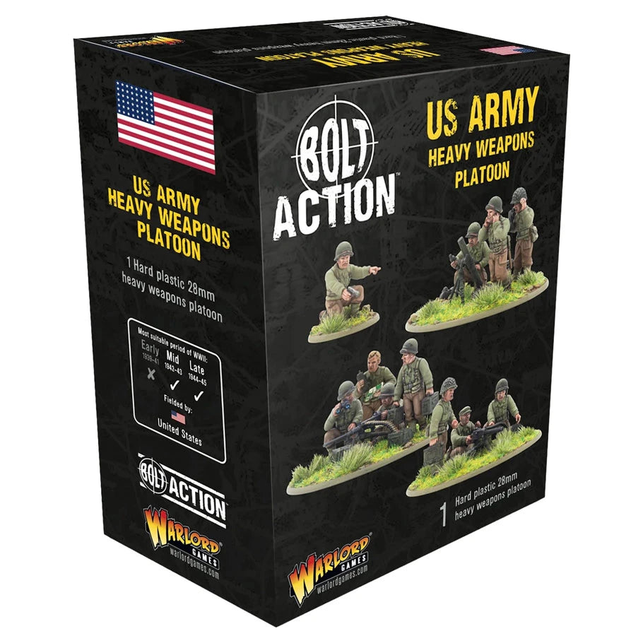 Bolt Action: US Heavy Weapons Platoon (Plastic)