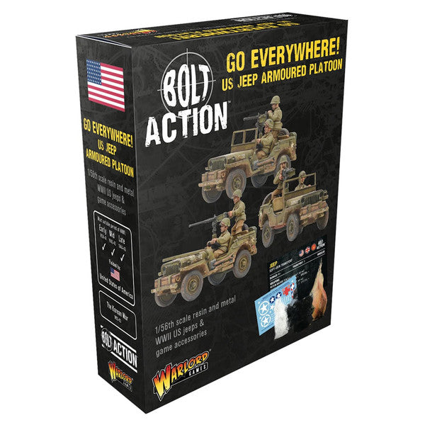 Bolt Action: Go Everywhere! US Jeep Armoured Platoon