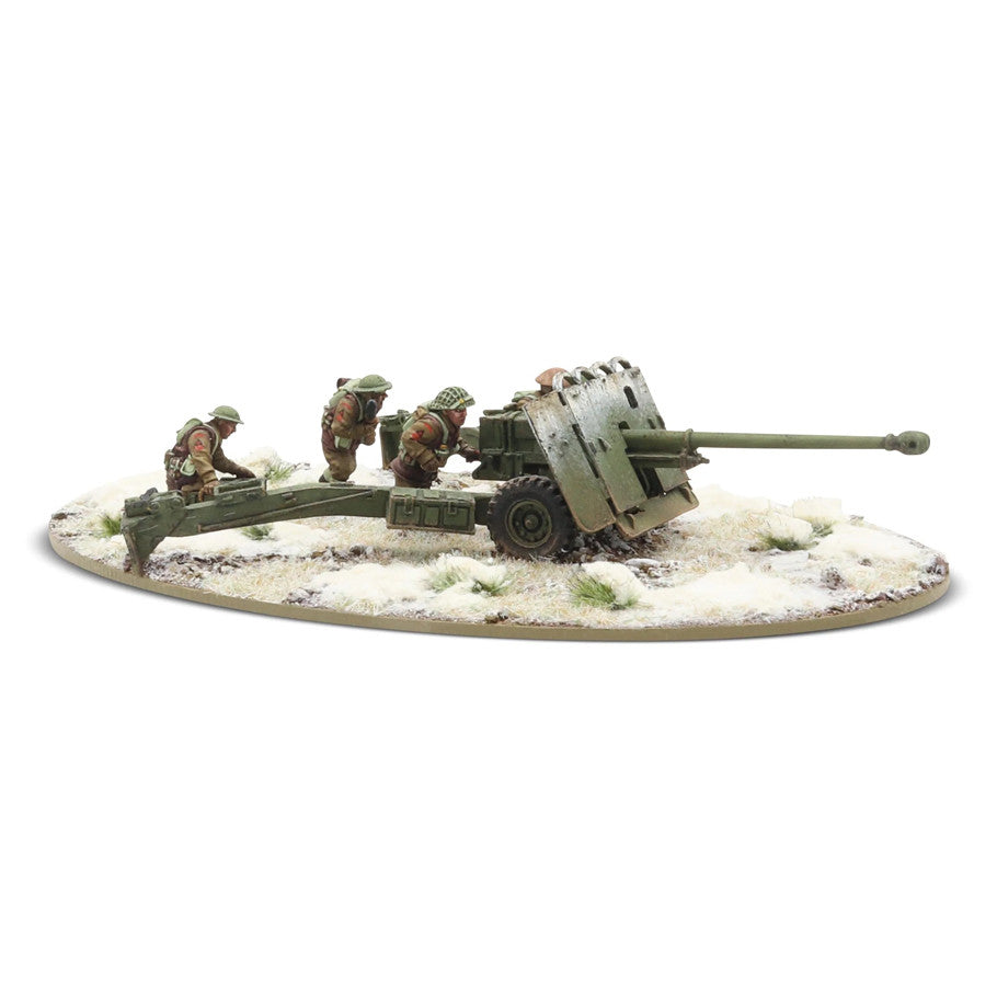 Bolt Action: 17 Pdr Anti-Tank Gun With British Infantry (Winter) Crew
