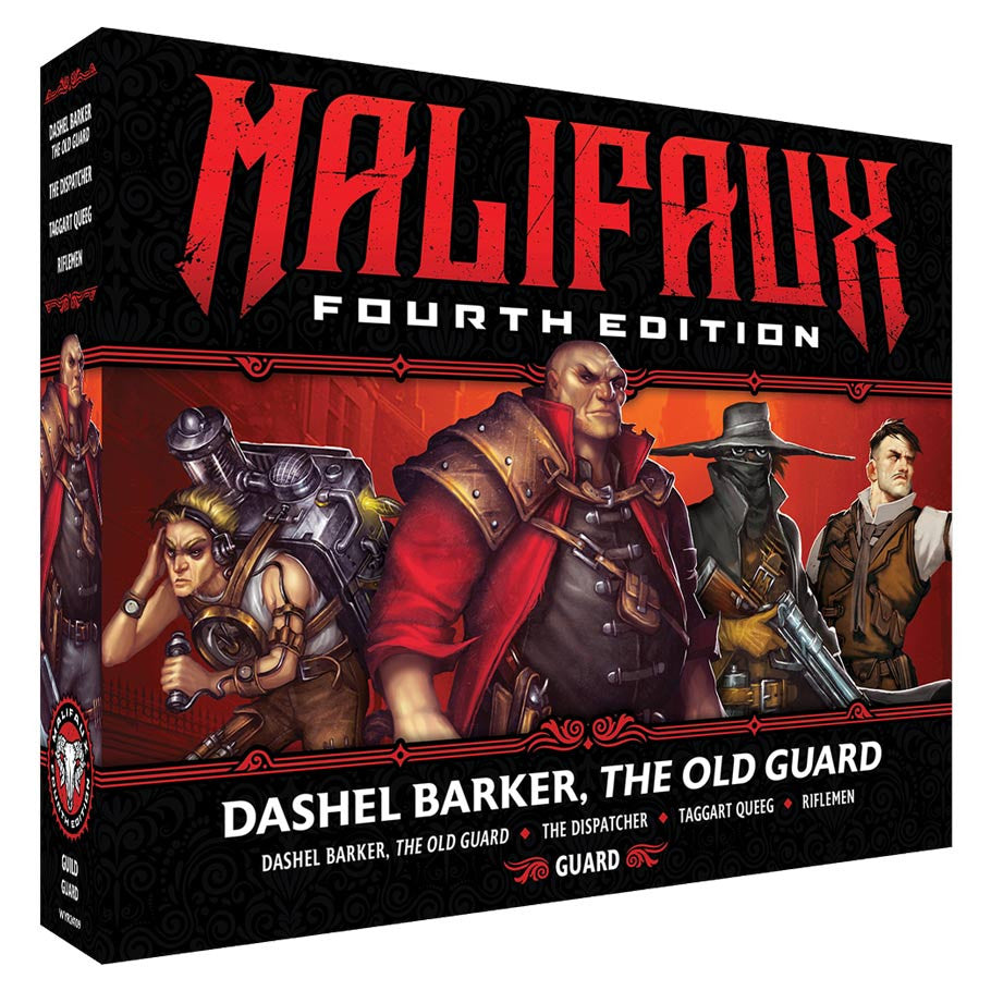 Malifaux 4th Edition: Dashel Barker, The Old Guard