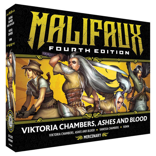 Malifaux 4th Edition: Viktoria Chambers, Ashes and Blood