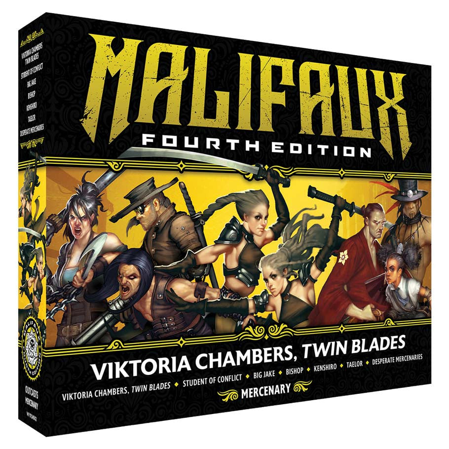 Malifaux 4th Edition: Viktoria, Twin Blades