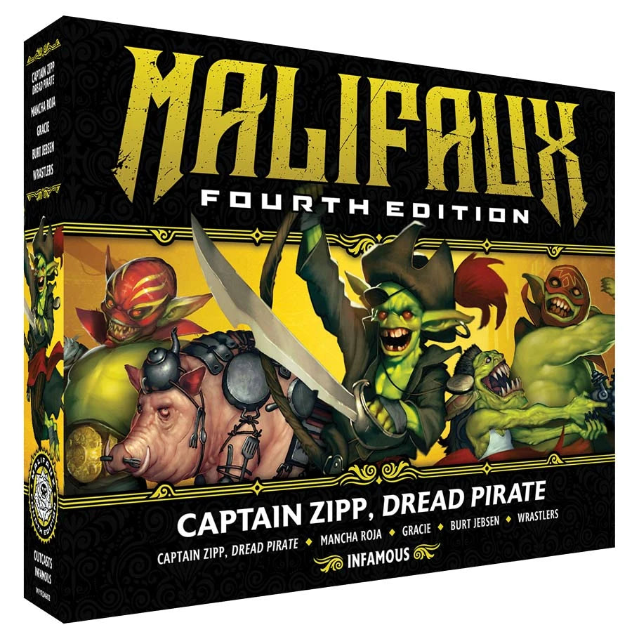 Malifaux 4th Edition: Captain Zipp, Dread Pirate