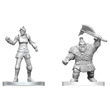 D&D: Nolzur's Marvelous Miniatures: Cultist of Bane & Dwarf Zhentilar Soldier