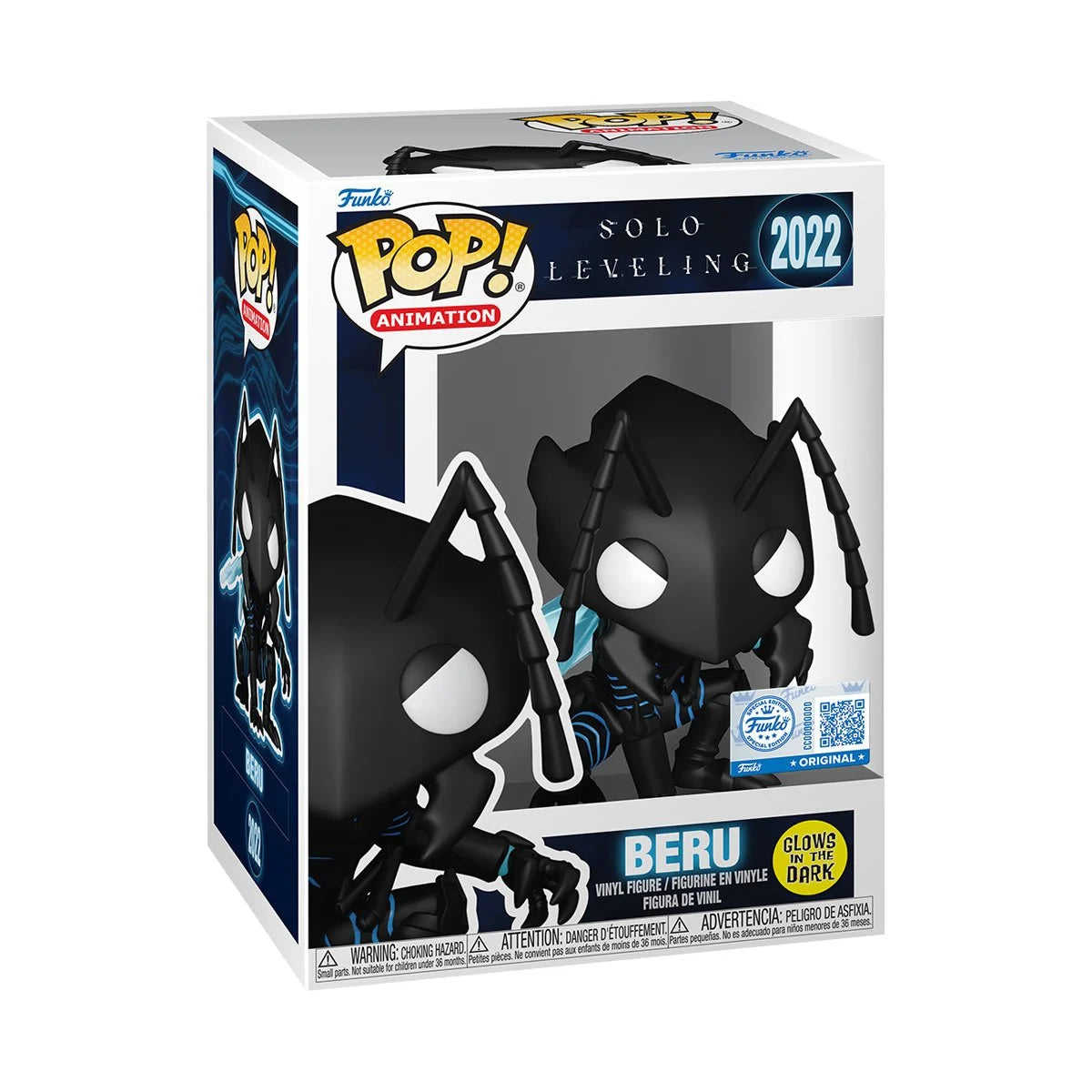 Funko Pop Solo Leveling Beru Glow-in-the-Dark Funko Pop EE Exclusive