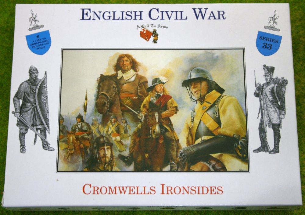 1/32 English Civil War: Cromwells Ironside Infantry (4 Mtd)