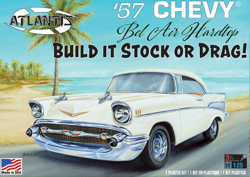 1/25 1957 Chevy Bel Air Car (Formerly Revell)