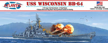 1/665 USS Wisconsin BB64 Battleship (Formerly Monogram)