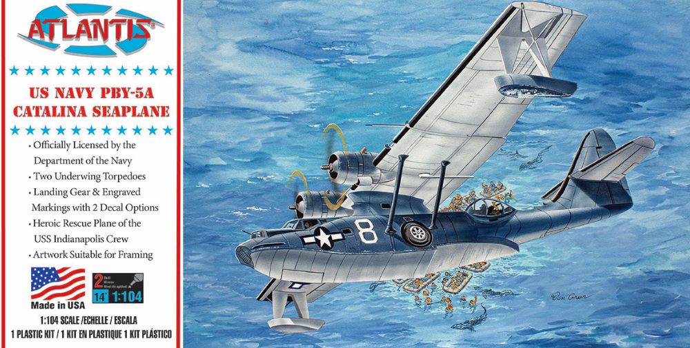 1/104 PBY5A USN Catalina Seaplane (Formerly Monogram)