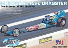 1/24 Tom McEwen Mongoose AA Front Engine Rail Dragster (Formerly Monogram)