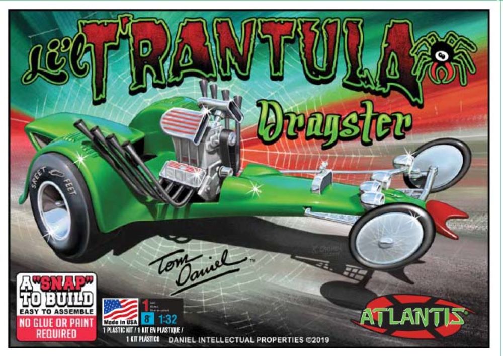 1/32 Tom Daniel Trantula Dragster (Snap) (Formerly Monogram)