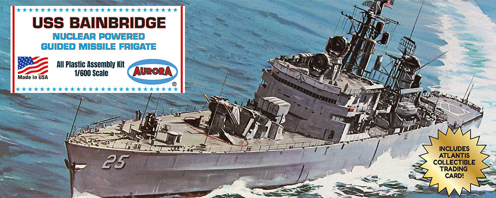 1/600 USS Bainbridge Nuclear Powered Guided Missile Frigate (Formerly Aurora)