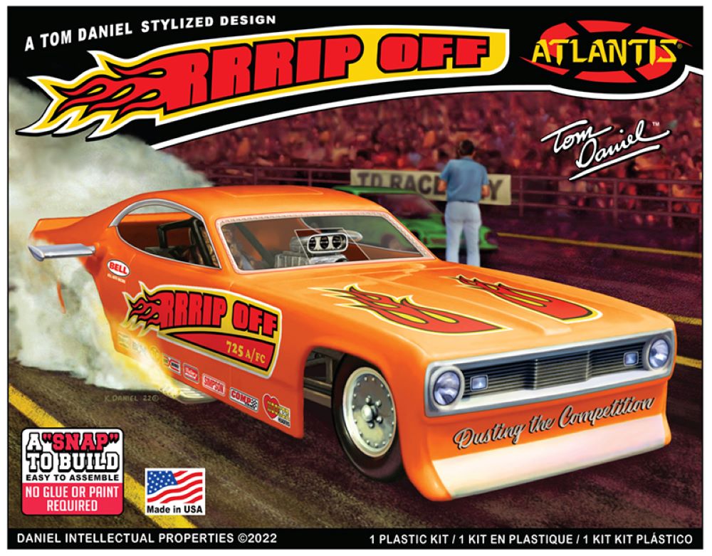 1/32 Tom Daniel RRRip Off Funny Car (Snap) (Formerly Monogram)