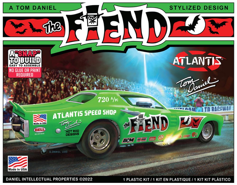 1/32 Tom Daniel Fiend Funny Car (Snap) (Formerly Monogram)