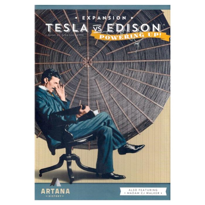Tesla Vs Edison: Power Up! Expansion - Cats In Hat Inc.
