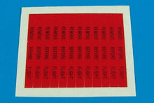 1/32 Remove Before Flight Flags Black Lettering (Decals)