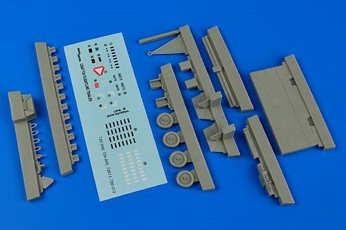 1/72 USAF F2A Flightline Steel-Type Platform Trailer