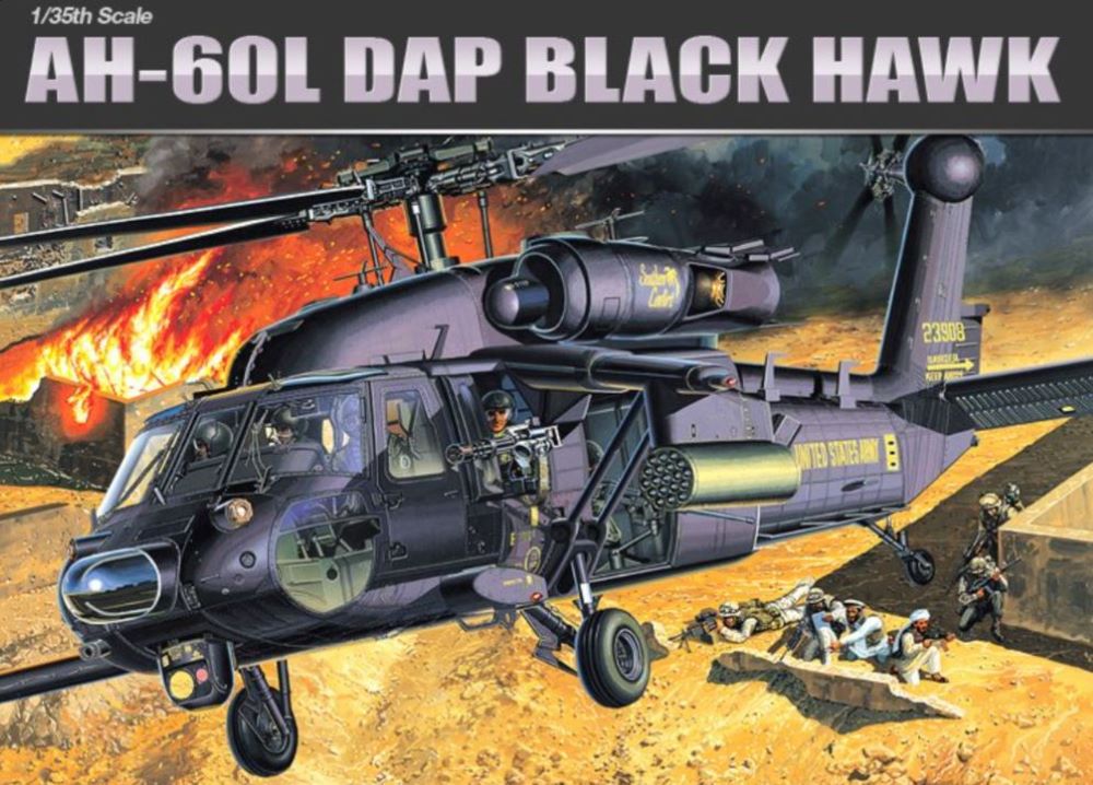 1/35 AH60L DAP Black Hawk Helicopter