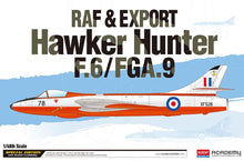 1/48 Hawker Hunter F6/FGA9 RAF & Export Jet Fighter