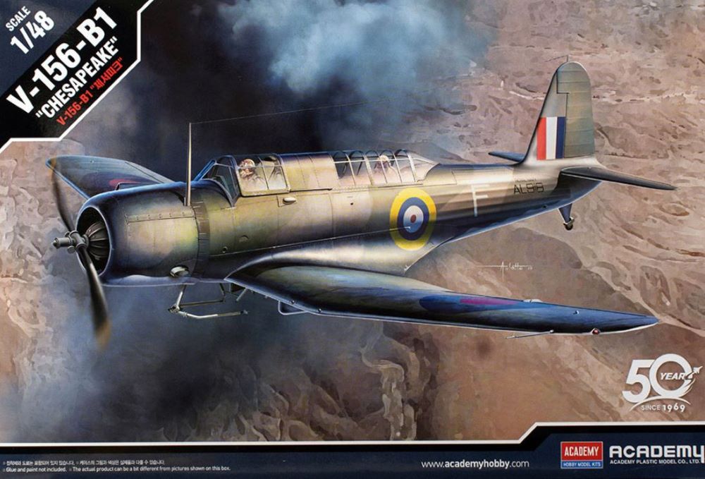 1/48 WWII V156B1 (SB2U) Chesapeake Fighter/Bomber
