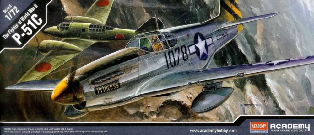 1/72 P51C Mustang Fighter