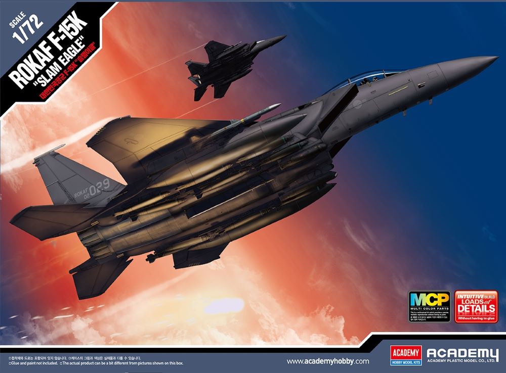 1/72 F15K Slam Eagle ROK Air Force Multi-Role Fighter (Snap)