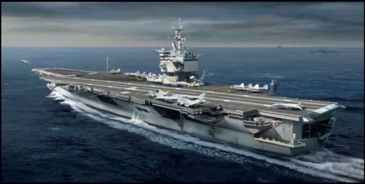 1/600 USS Enterprise CVN65 Aircraft Carrier