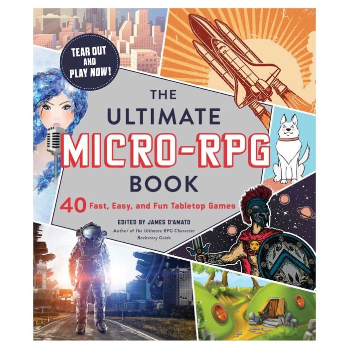 The Ultimate Micro-RPG Book - Cats In Hat Inc.