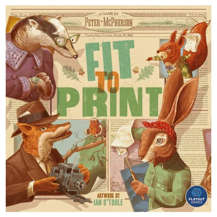 Fit To Print - Cats In Hat Inc.