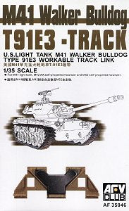 1/35 M41 Walker Bulldog T91E3 Workable Track Links