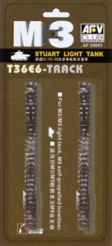 1/35 T36E6 Rubber Tracks for M3/5/8 Tanks