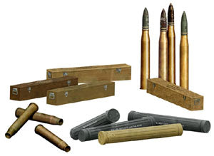 1/35 German Pak 43/41 8.8cm L/71 Ammo/Accessory Set