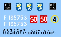 1/35 27th Armored Brigade Humber Scout Car Markings