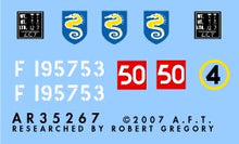 1/35 27th Armored Brigade Humber Scout Car Markings