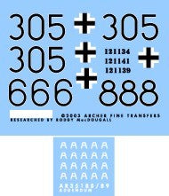 1/48 HJ Panther Ausf G Sheet #2: 3 Kompanie Hitlerjugend Div & SSPz Rgt. 12