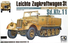 1/35 German SdKfz 11 3-Ton Halftrack