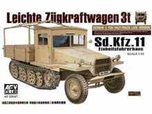 1/35 SdKfz 11 3-Ton Halftrack Late Type w/Wood Cab