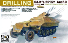 1/35 SdKfz 251/21 Ausf D Halftrack w/MG151 20mm Anti-Aircraft Gun