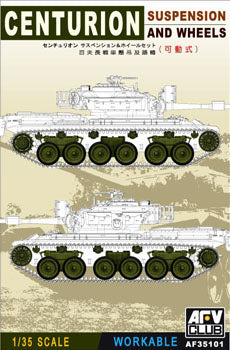1/35 Centurion Workable Suspension & Wheels Set