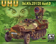 1/35 UHU SdKfz 251/20 Ausf D Infrared Searchlight Carrier