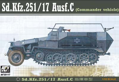 1/35 SdKfz 251/17 Ausf C Command Halftrack