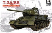 1/35 T34/85 Mod 1944 No.174 Full Interior Tank