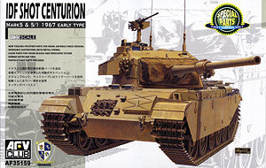 1/35 IDF Shot Centurion Mk 5 5/1 1967 Early Tank