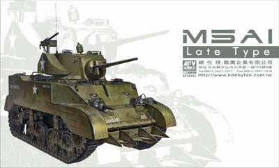 1/35 M5A1 Stuart Light Late Type Tank