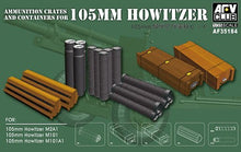 1/35 Ammo Crates & Containers for 105mm Howitzer