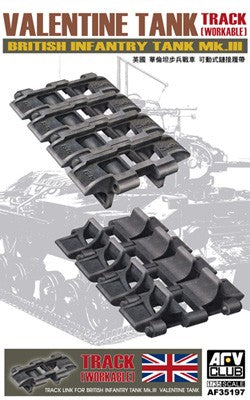 1/35 British Mk III Valentine Workable Track Links